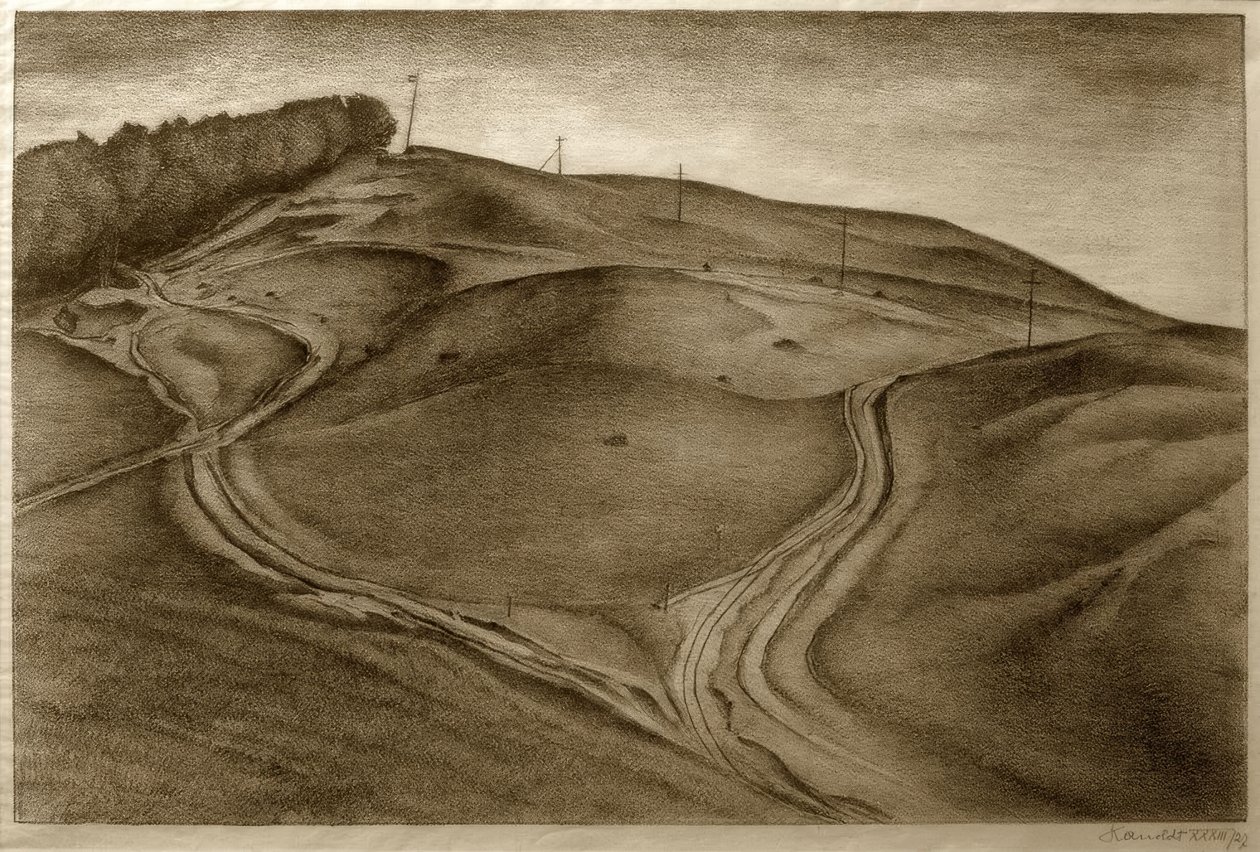 Hiddensee IV alkotó: Alexander Kanoldt