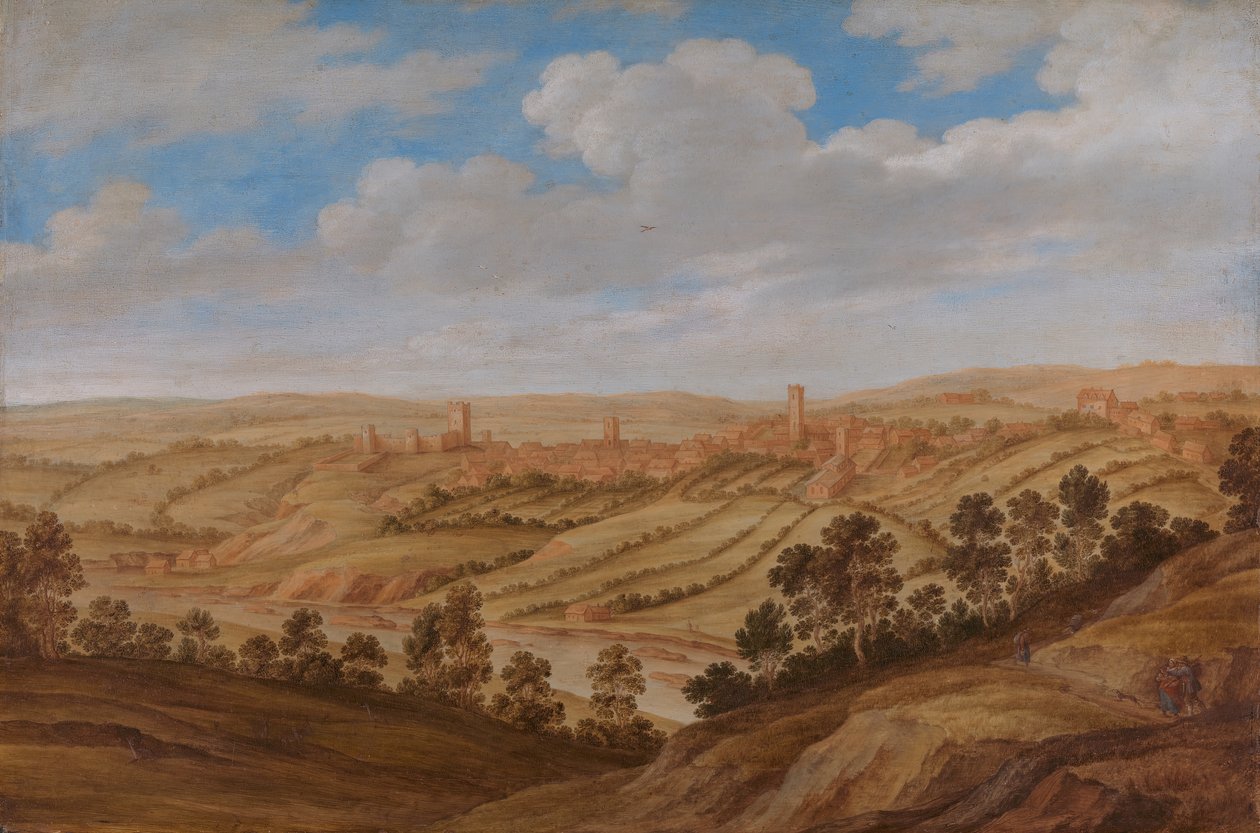 Richmond kastély, Yorkshire, 1639. alkotó: Alexander Keirincx