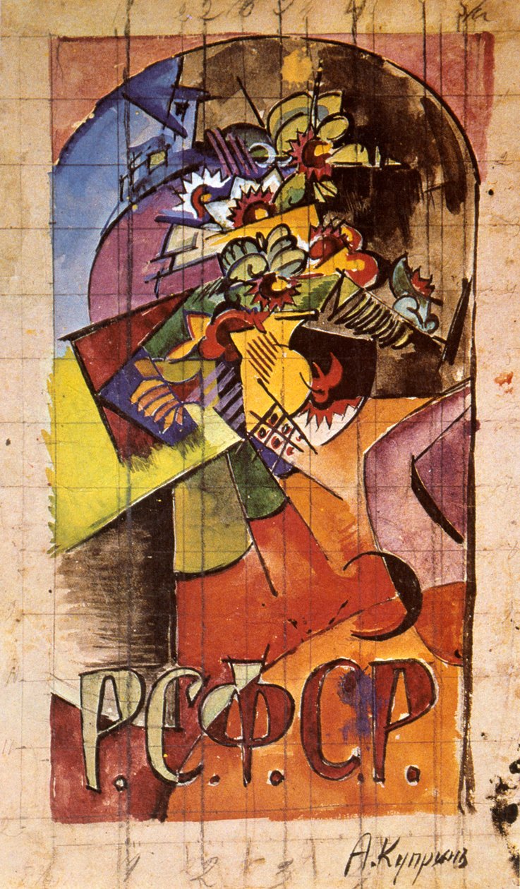 "Virágok", 1918. alkotó: Alexander Kuprin