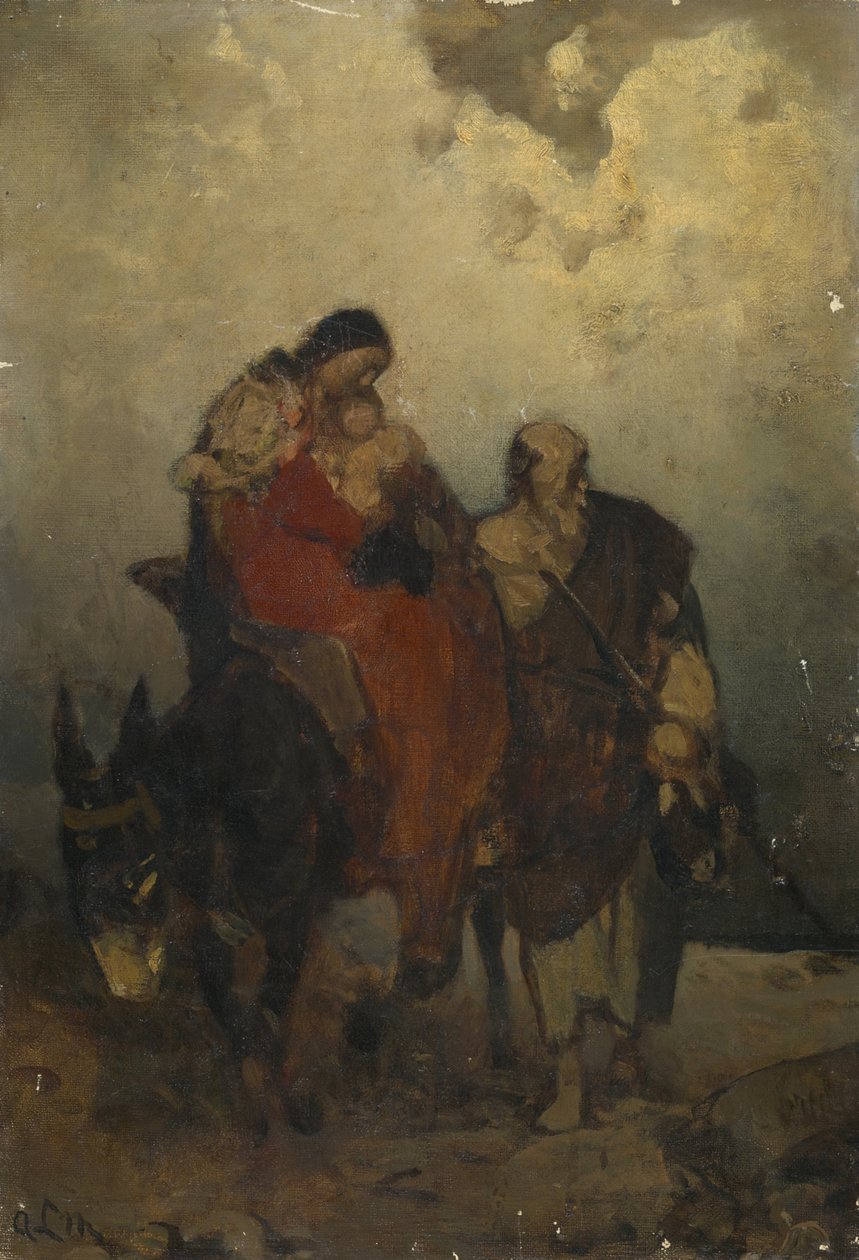 Menekülés Egyiptomból alkotó: Alexander Liezen Mayer