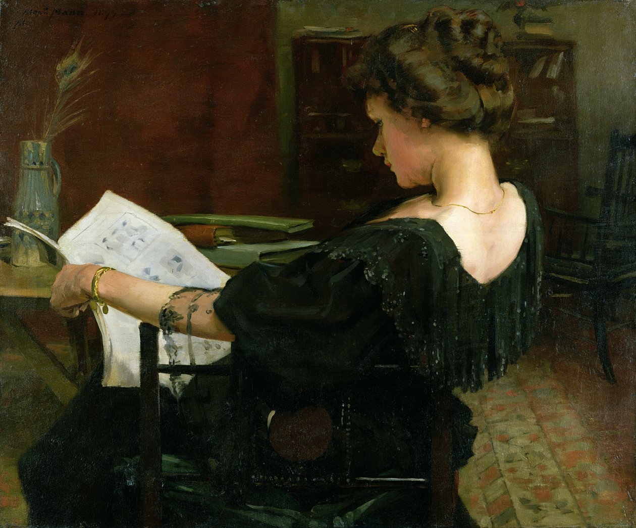 Helen Gow portréja alkotó: Alexander Mann