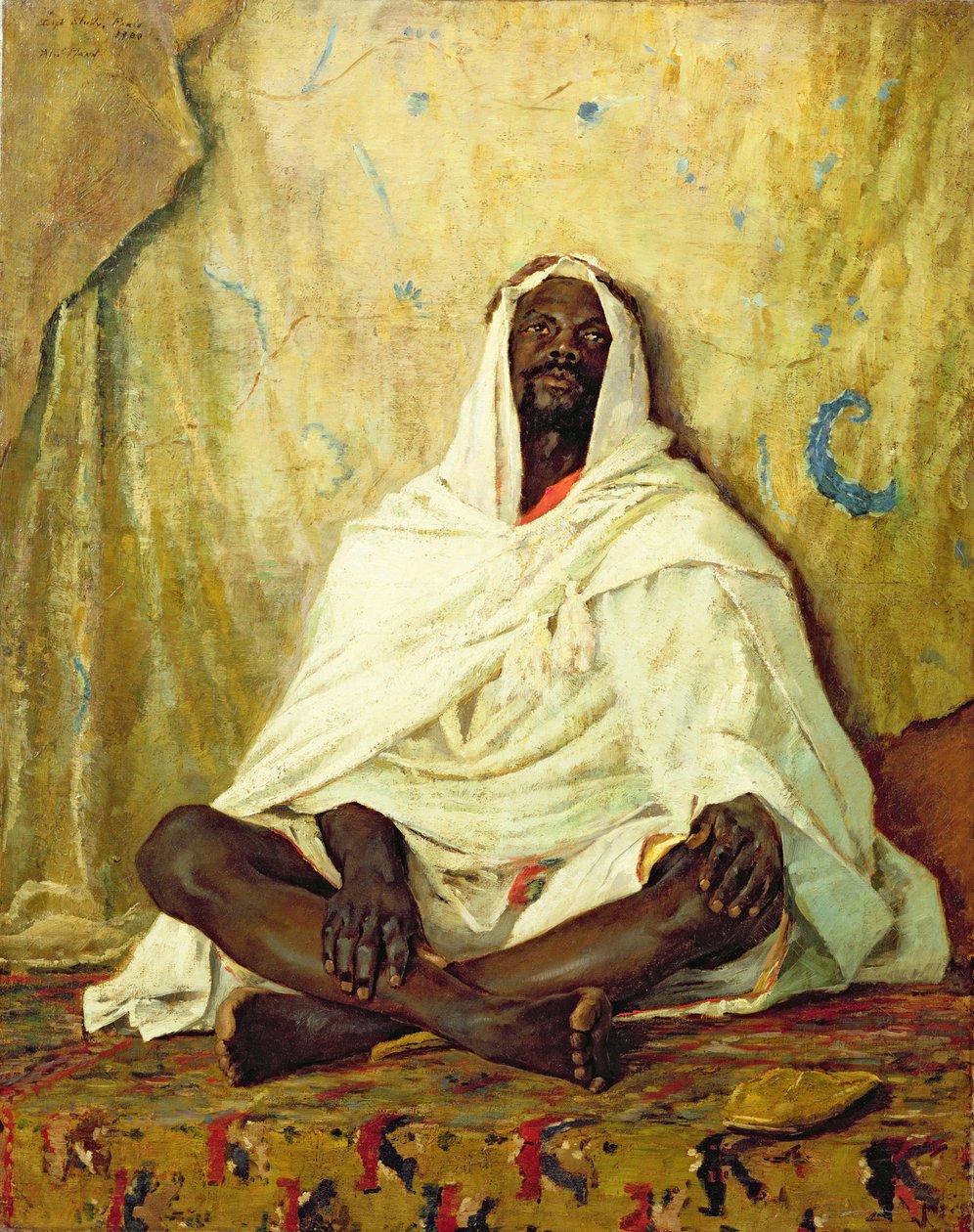 Ülő arab alkotó: Alexander Mann
