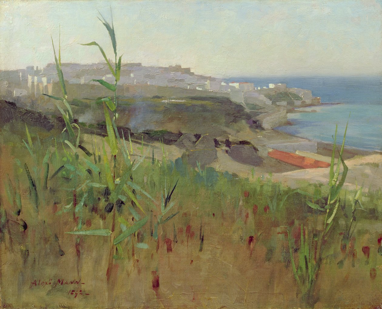 Tanger a dűnékről, 1892 alkotó: Alexander Mann