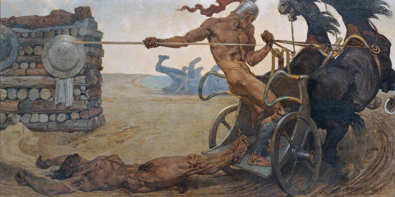 Akhilleusz alkotó: Alexander Rothaug