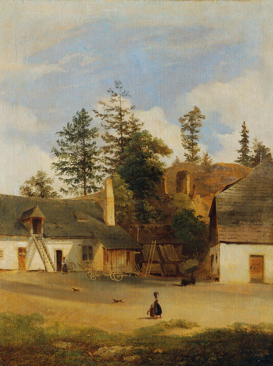 Farm udvar alkotó: Alexander Trichtl