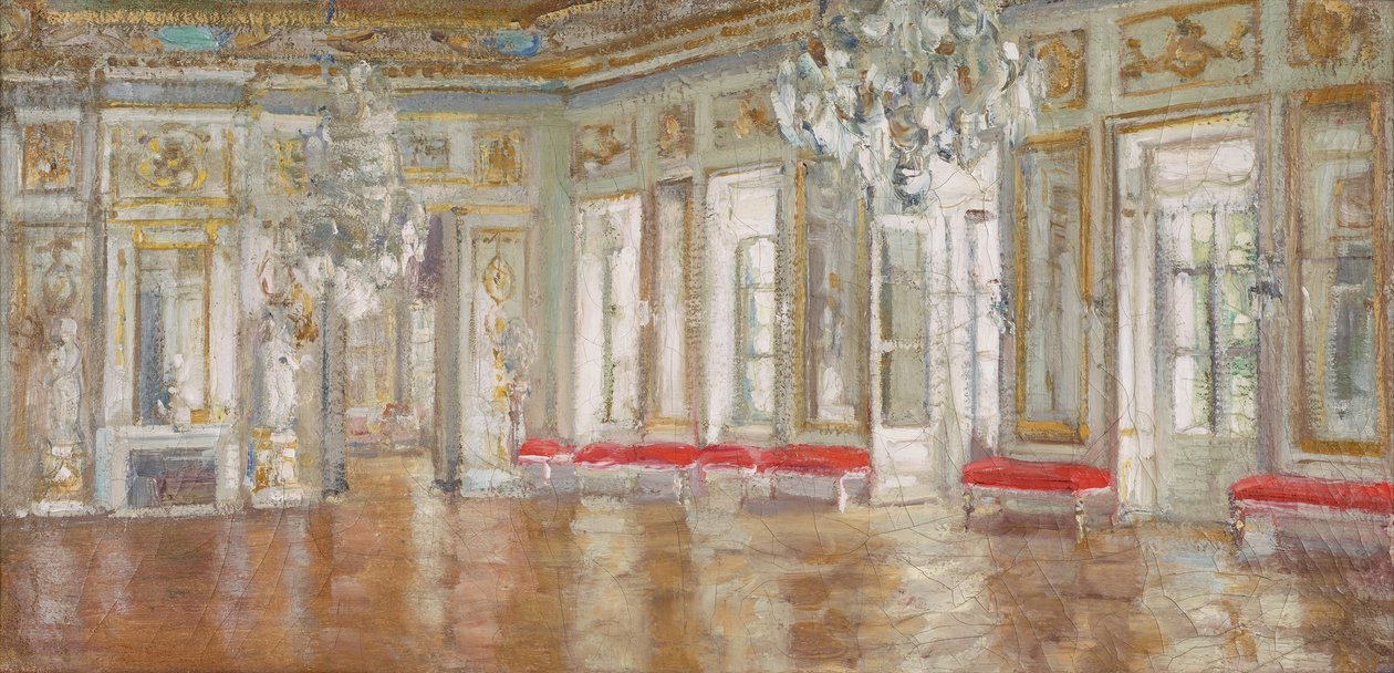 A Fehér Csarnok, c. 1907. alkotó: Alexander Valentinovich Sredin