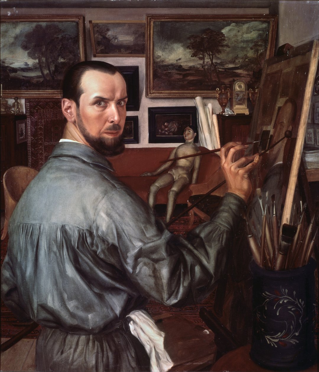 Önarckép, 1917 alkotó: Alexander Yevgenyevich Yakovlev