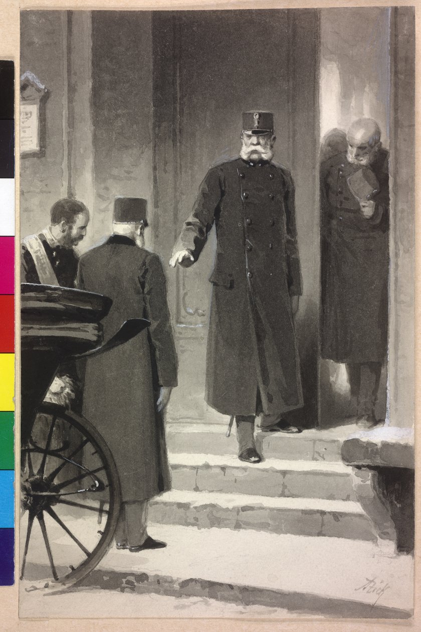 I. Ferenc József osztrák császár alkotó: Alexander Zick