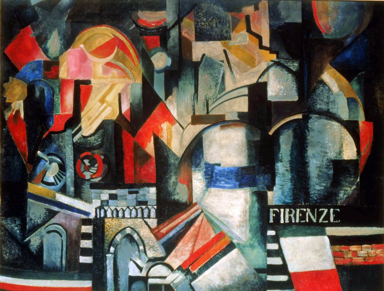 Firenze (olaj, vászon) alkotó: Alexandra Alexandrowna Exter