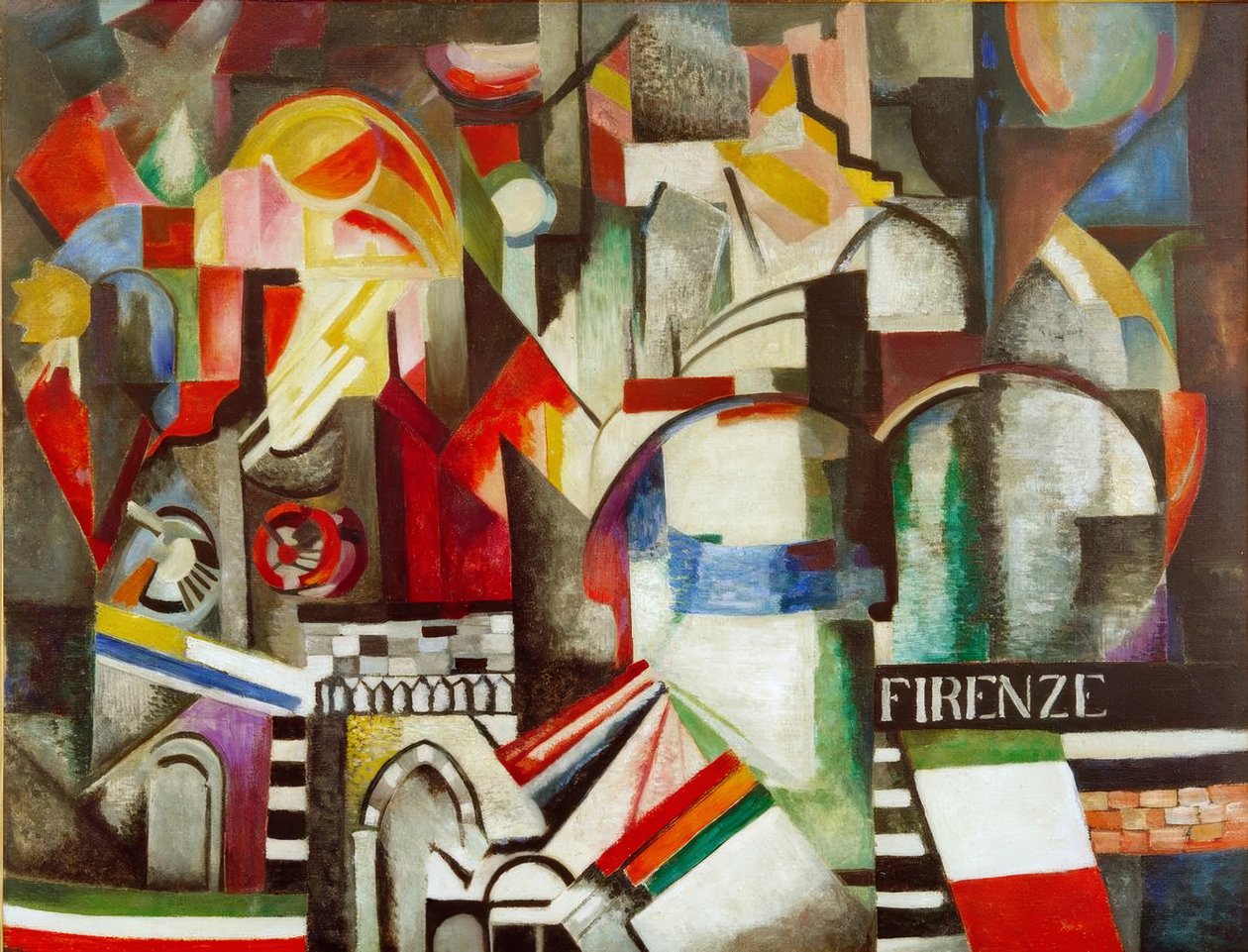 Firenze alkotó: Alexandra Alexandrowna Exter