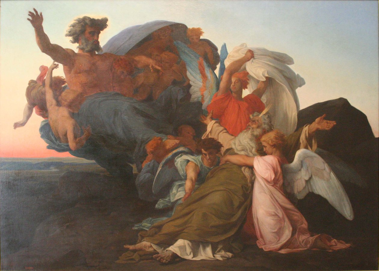 Mózes halála alkotó: Alexandre Cabanel