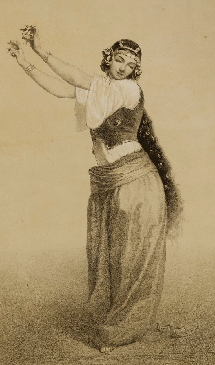 A Dancing Girl (Almeh) alkotó: Alexandre Bida