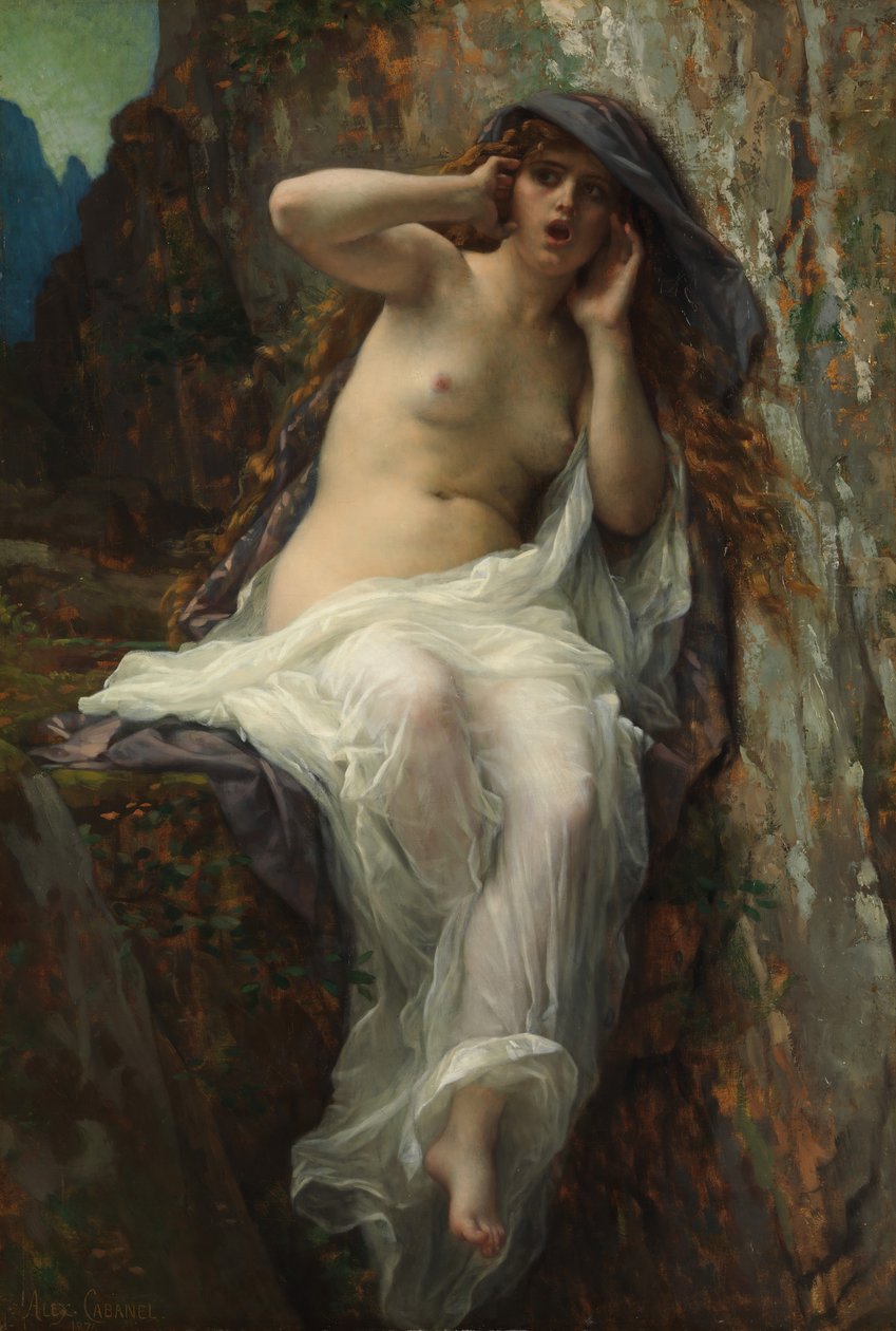 Visszhang, 1874. alkotó: Alexandre Cabanel