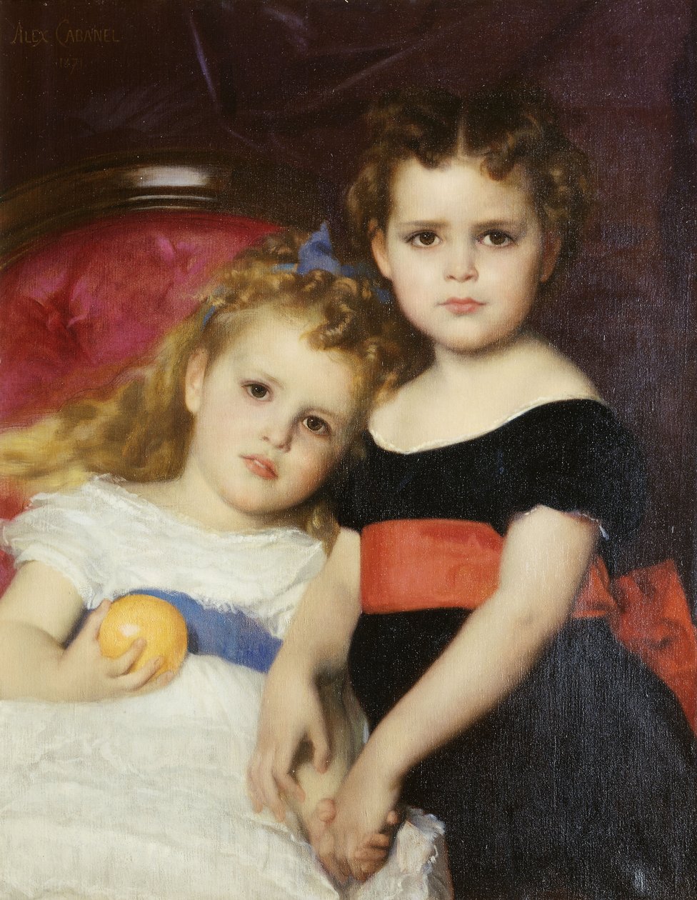 A Sutton nővérek, 1871 alkotó: Alexandre Cabanel