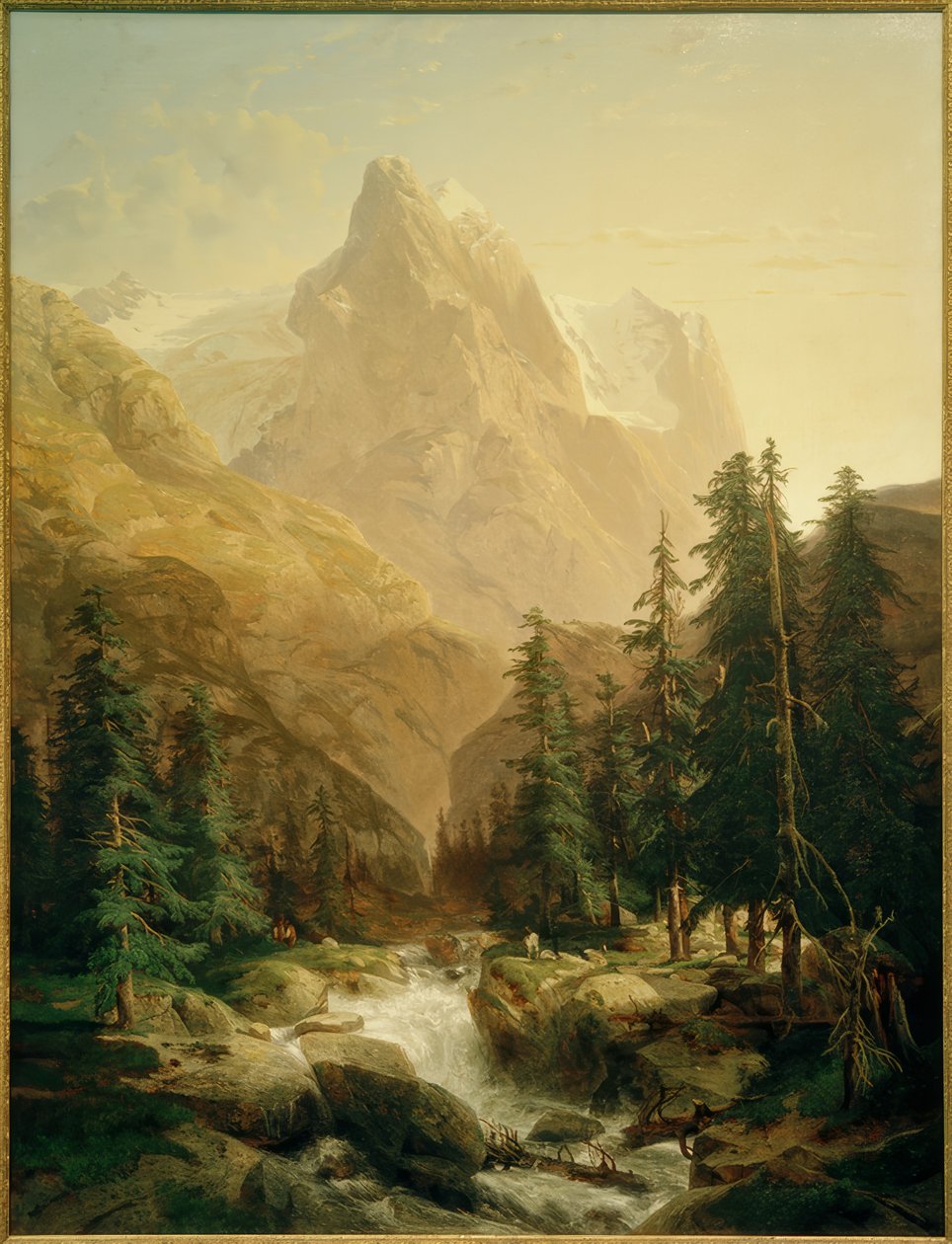 Alexandre Calame, Wetterhorn alkotó: Alexandre Calame