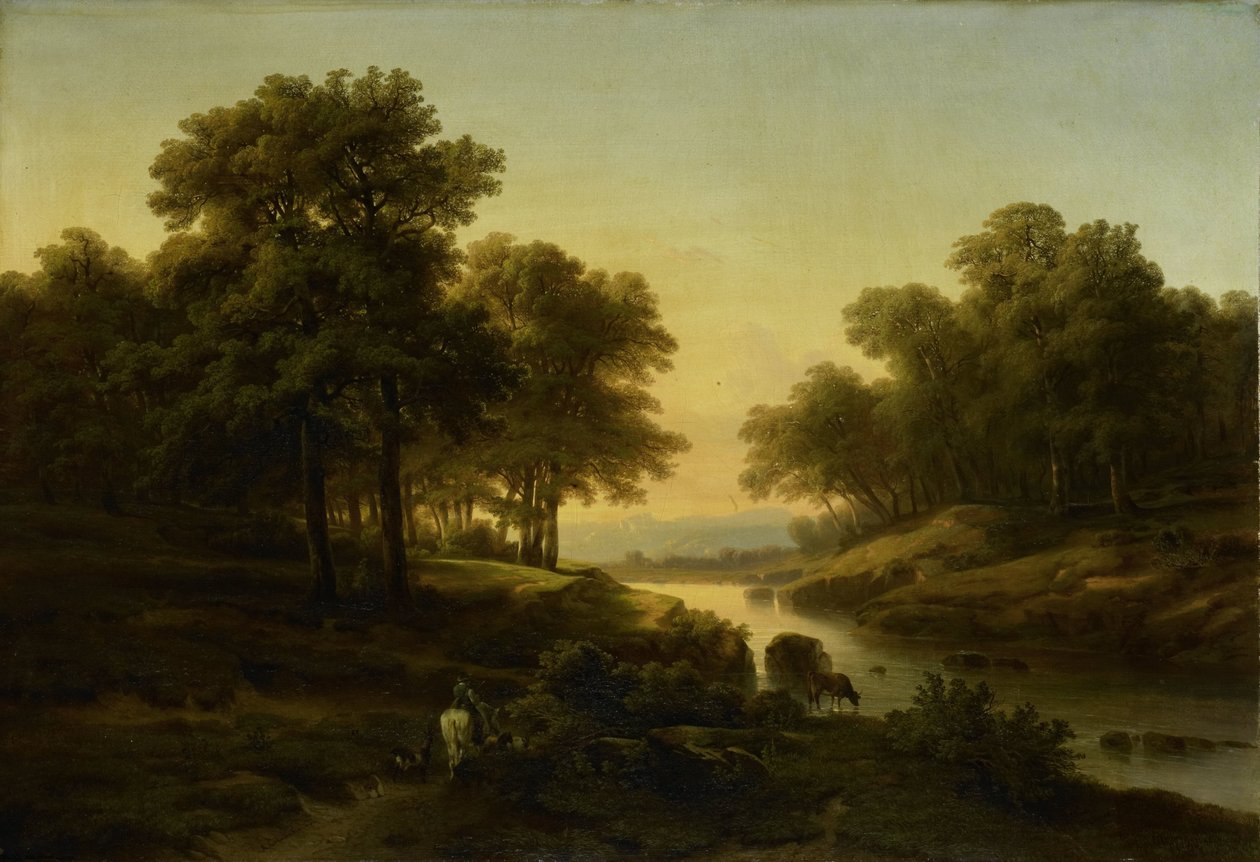 Tájkép alkotó: Alexandre Calame