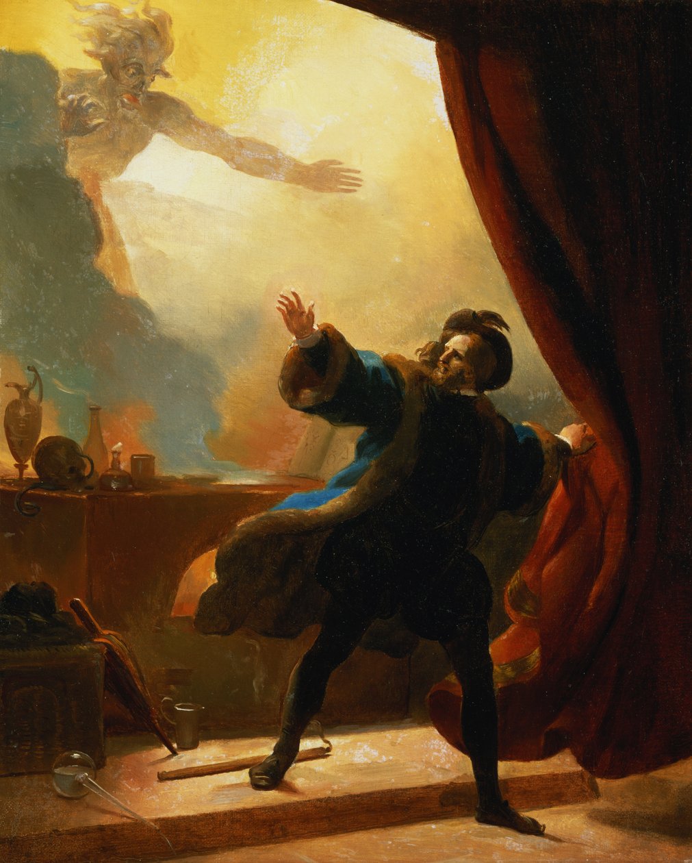 A végzetes óra: Fantasztikus téma alkotó: Alexandre Evariste Fragonard