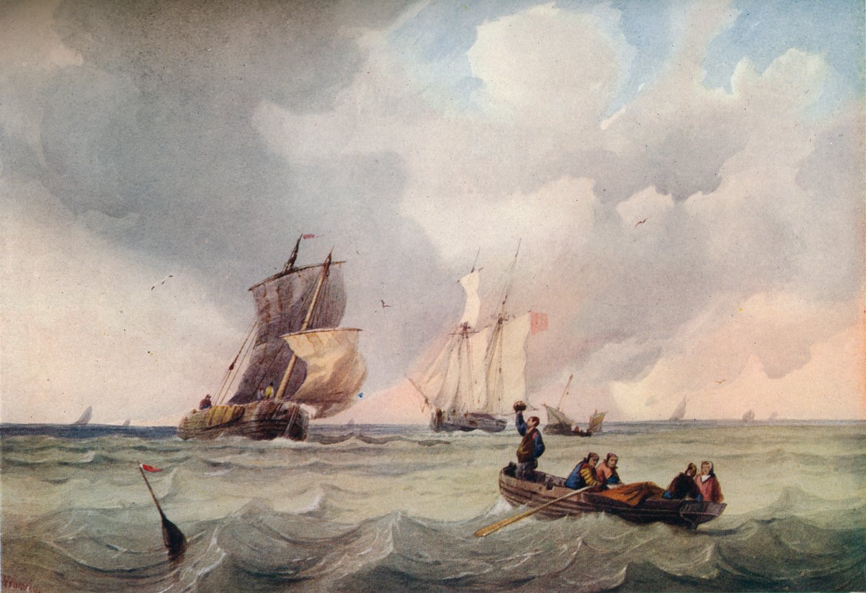 „Tengeri táj”, 1860 alkotó: Alexandre Francia