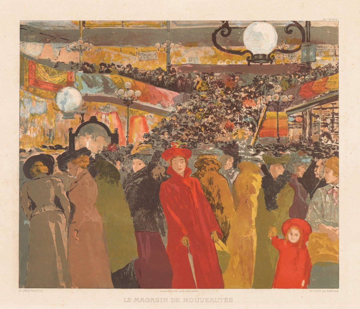 The Fancy Goods Store, 1902. alkotó: Alexandre Lunois