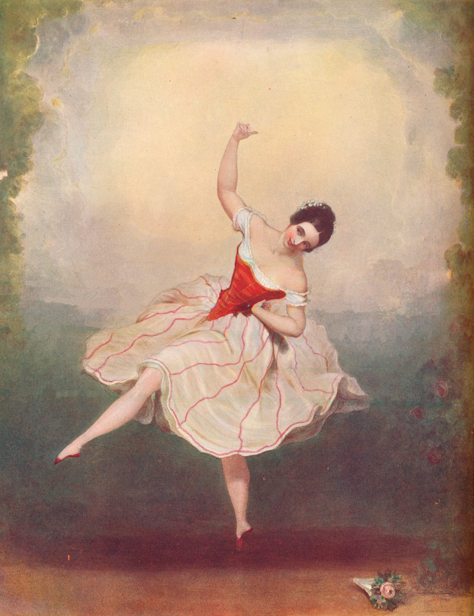 „Mdlle Rosati”, 1848 alkotó: Alexandre de Valentini