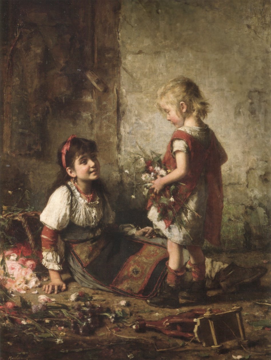 Két lány alkotó: Alexei Harlamov