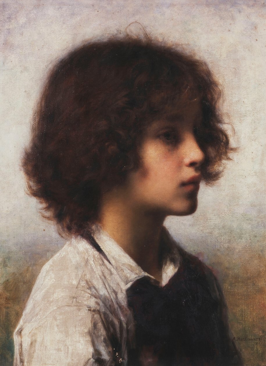 Távoli gondolatok, alkotó: Alexei Alexevich Harlamoff