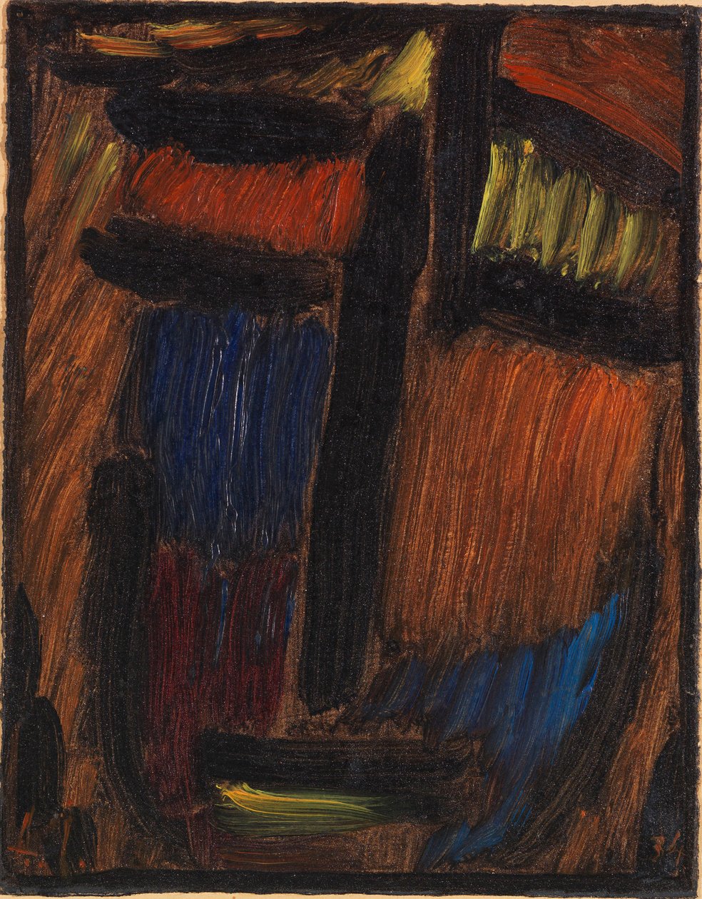 Meditáció, 1934. alkotó: Alexei Javlensky von