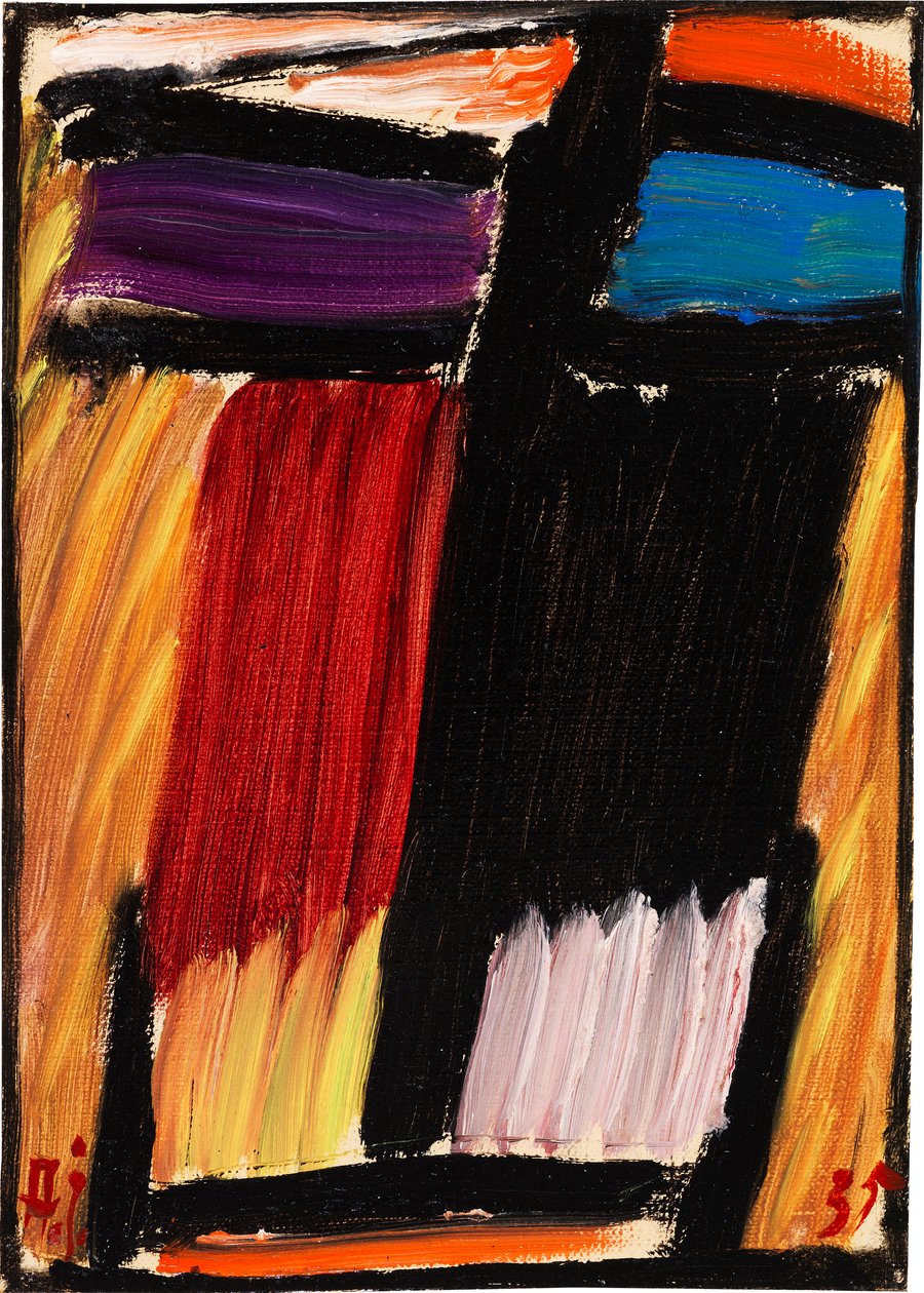 Meditáció, 1935. alkotó: Alexei Javlensky von