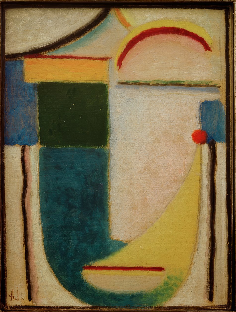 Absztrakt fej: Vázlat a "Frost"-hoz alkotó: Alexej von Jawlensky