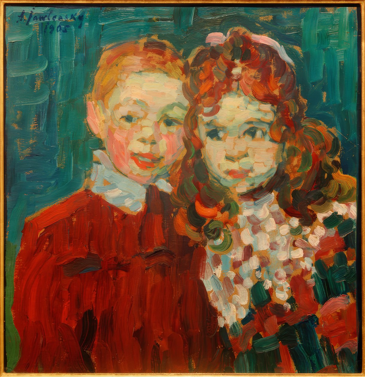 André és Katja alkotó: Alexej von Jawlensky