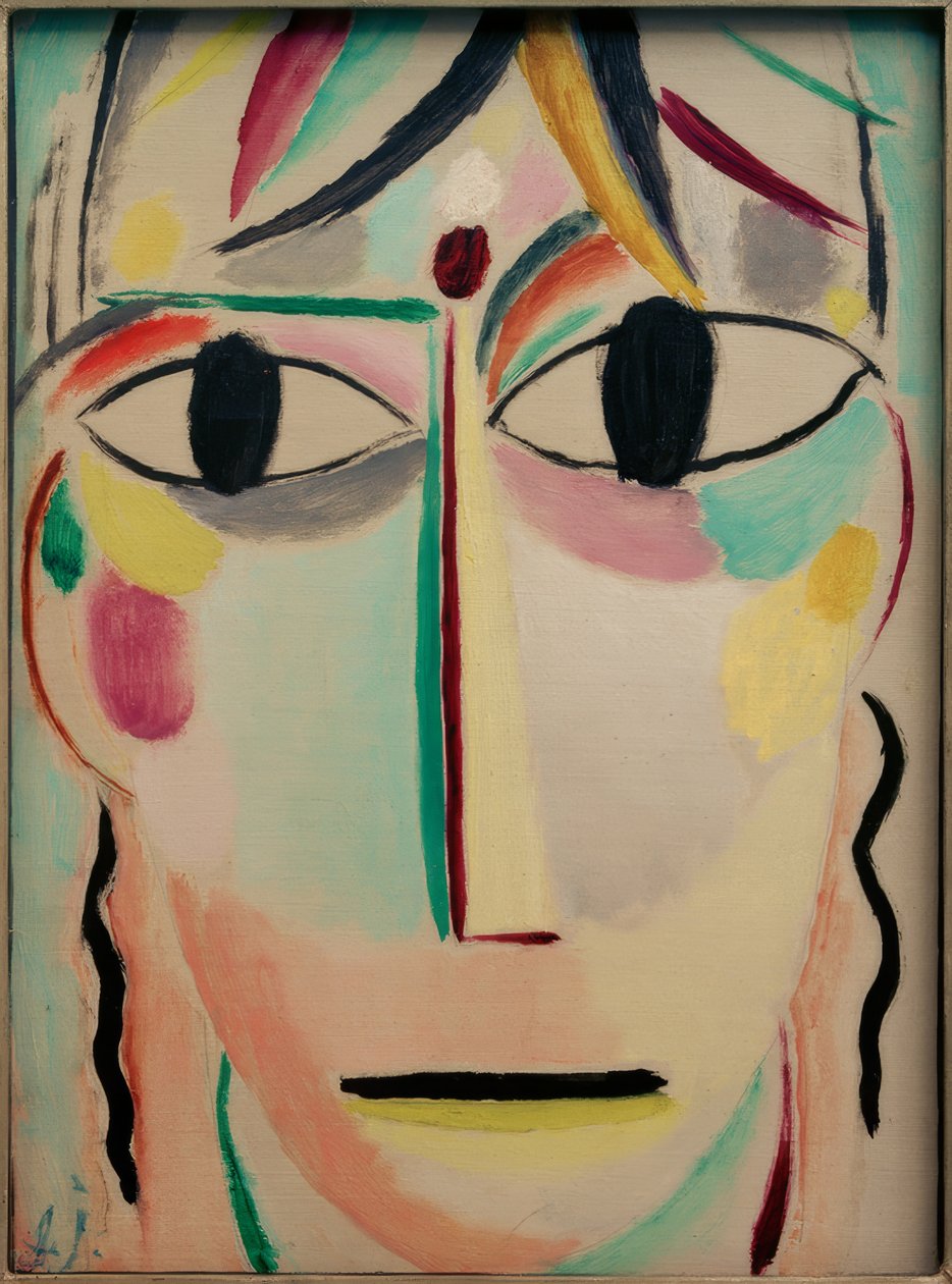 Megváltó arc: várakozás alkotó: Alexej von Jawlensky