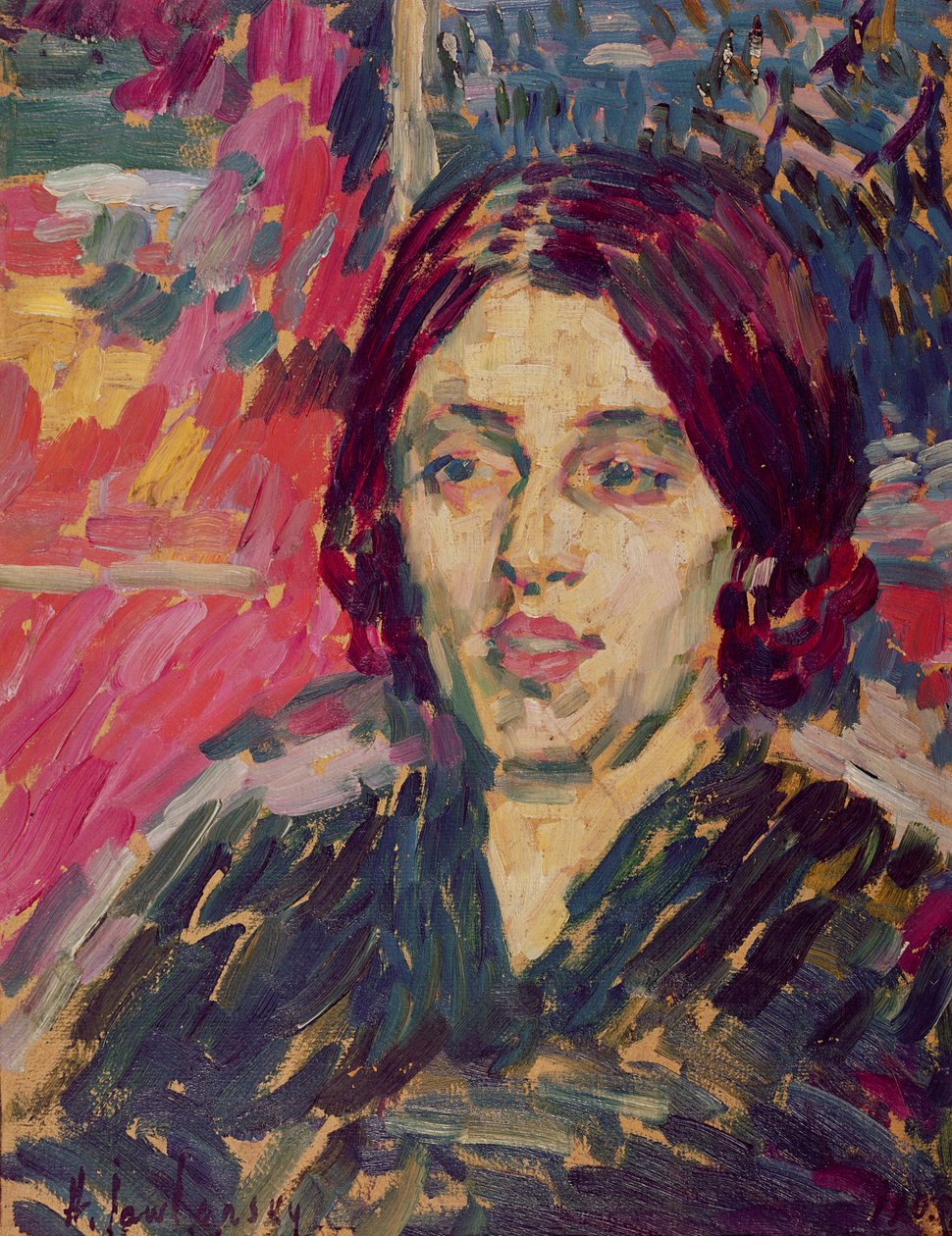 Marie Curie (1867-1934) 1905 körül alkotó: Alexej von Jawlensky