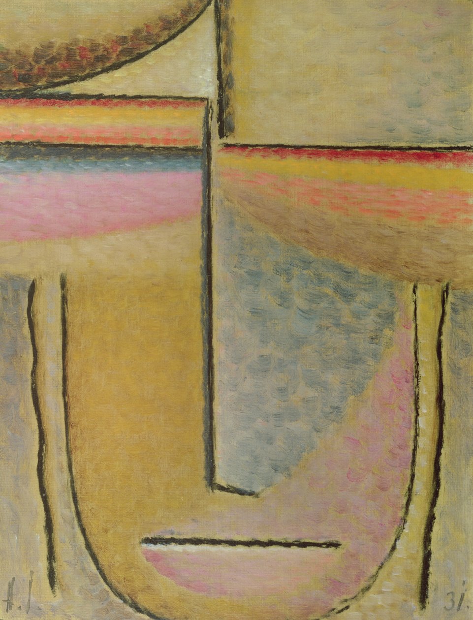 Parthenon, 1932 alkotó: Alexej von Jawlensky