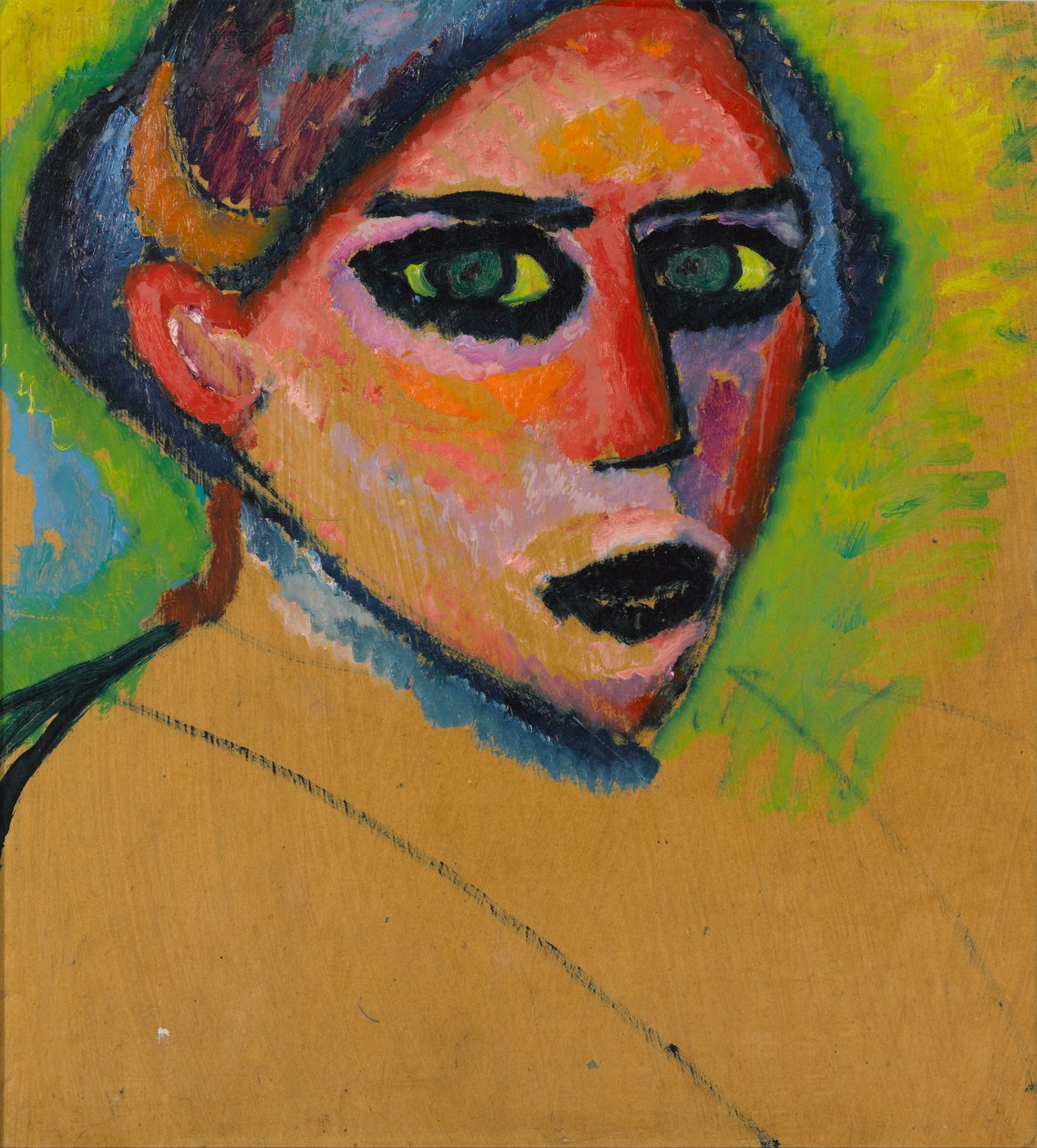 Nő arca alkotó: Alexej von Jawlensky