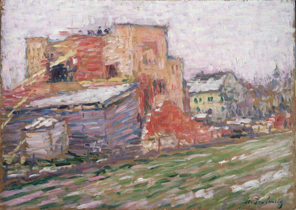 Egy utca, 1905 alkotó: Alexej von Jawlensky