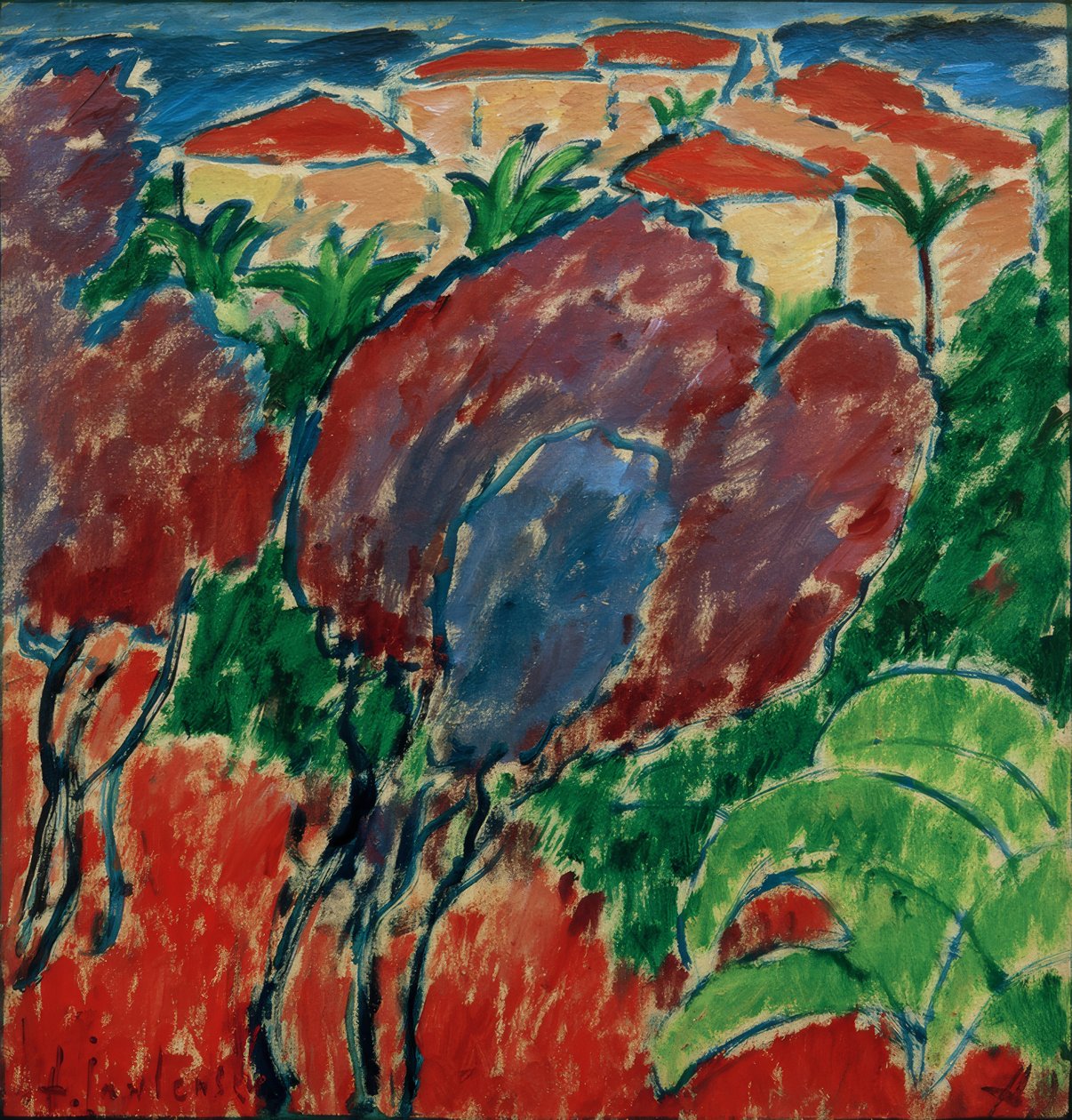 Bordighera alkotó: Alexej von Jawlensky