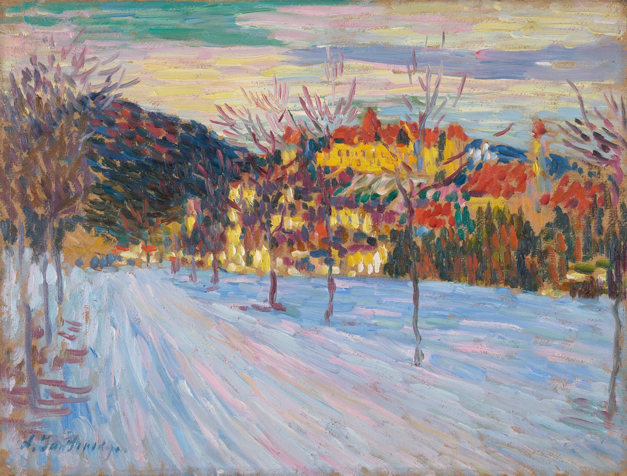 lábát alkotó: Alexej von Jawlensky