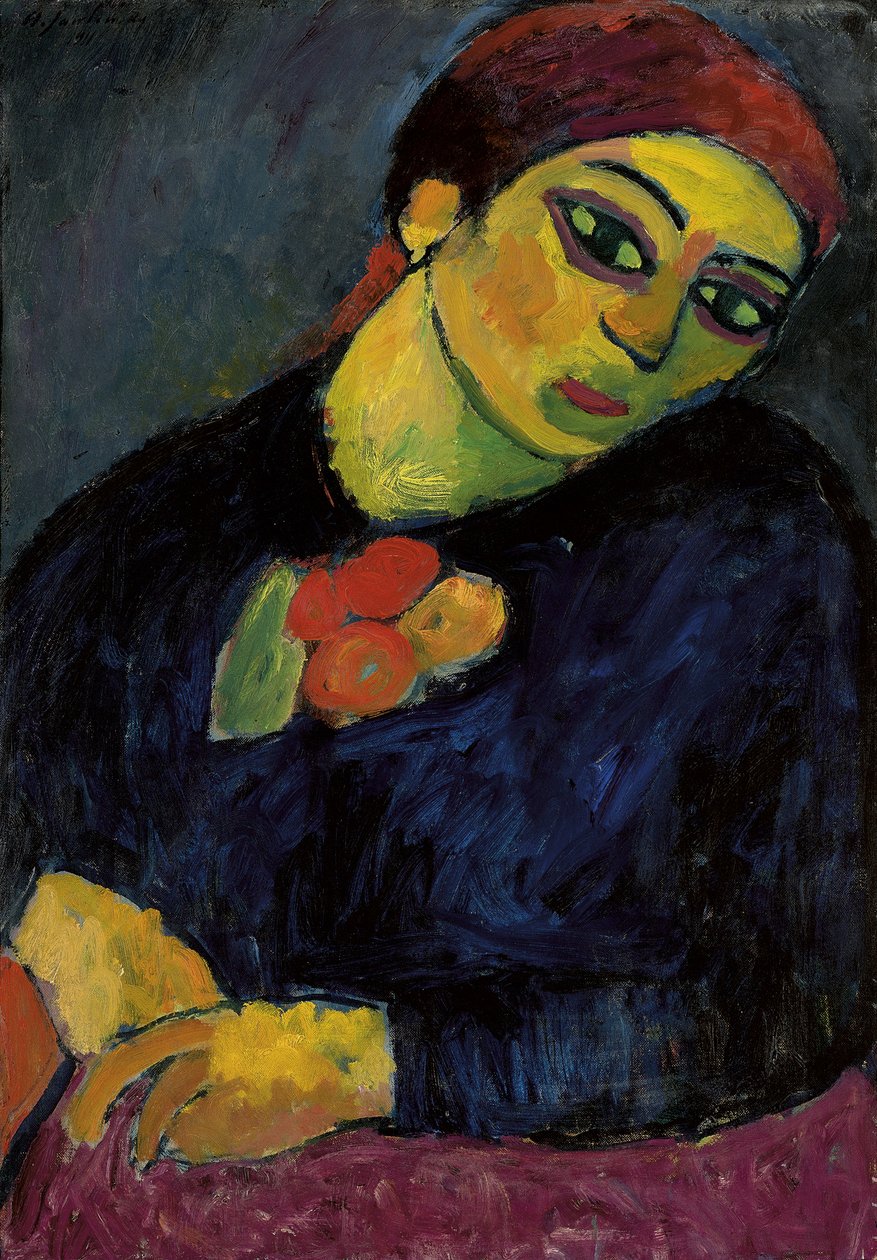 Helene, 1911 alkotó: Alexej von Jawlensky