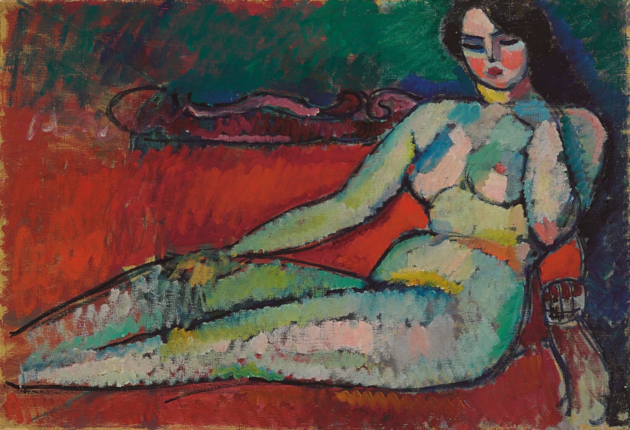Odalyske, 1910 alkotó: Alexej von Jawlensky