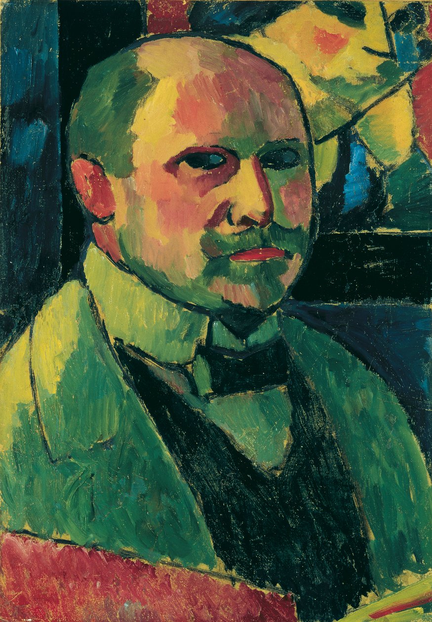 Önarckép alkotó: Alexej von Jawlensky