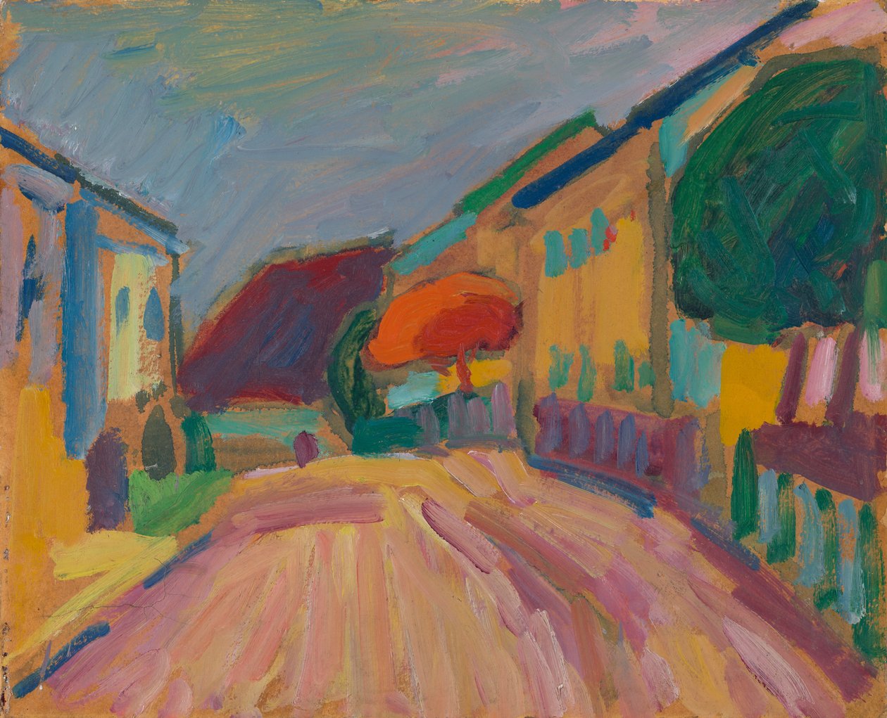 Vázlat Murnauból alkotó: Alexej von Jawlensky