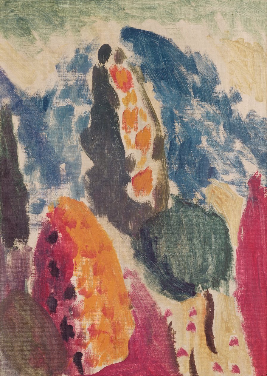 IV. variáció, 1916 alkotó: Alexej von Jawlensky
