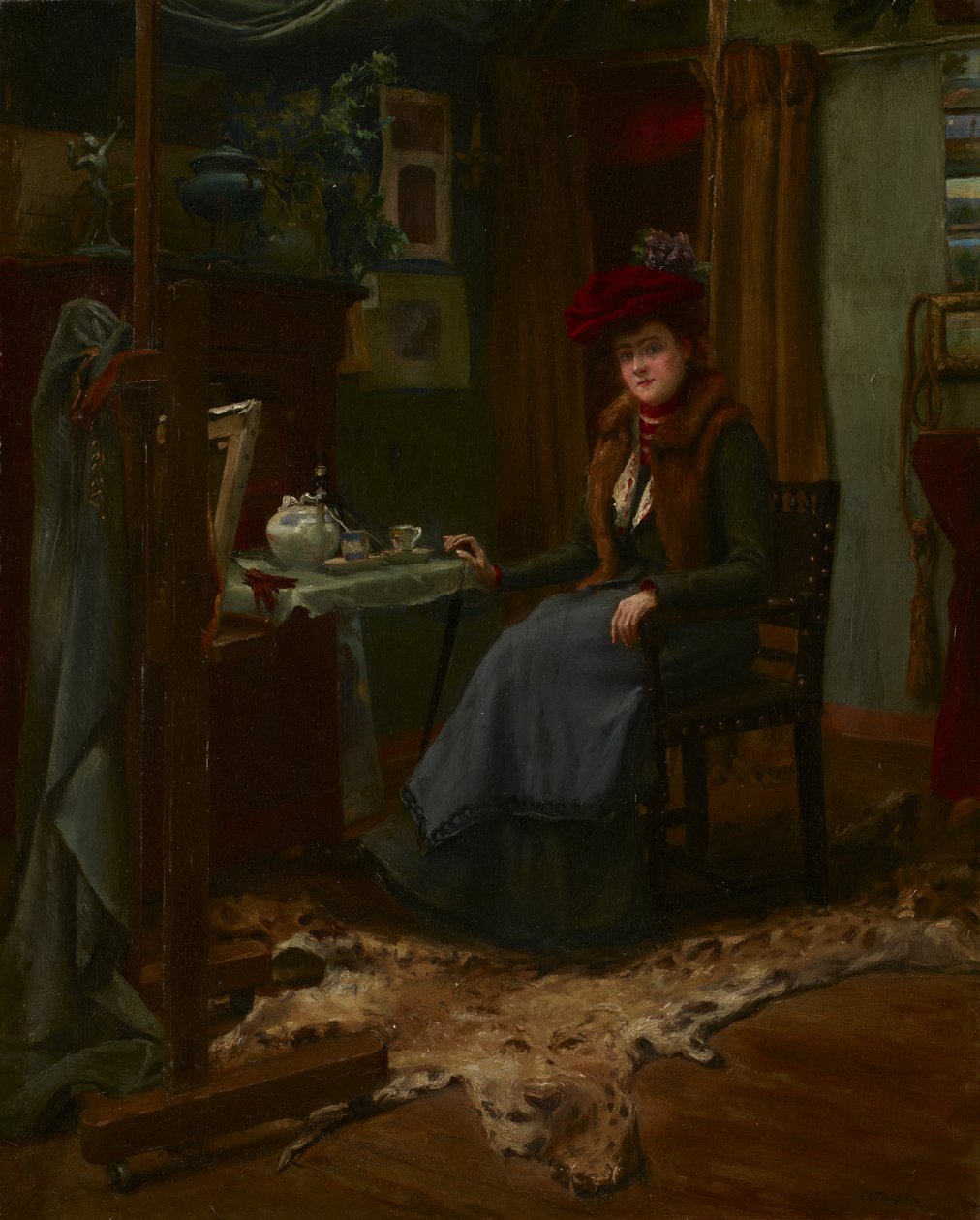 A látogató alkotó: Alexis Jean Fournier