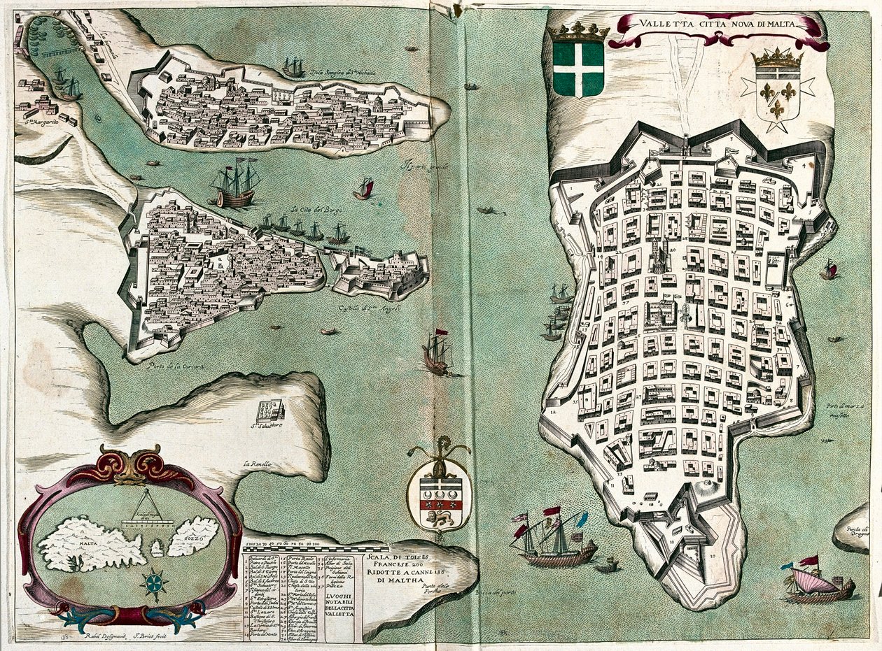 La Valletta, Málta - A alkotó: Alexis Hubert Jaillot