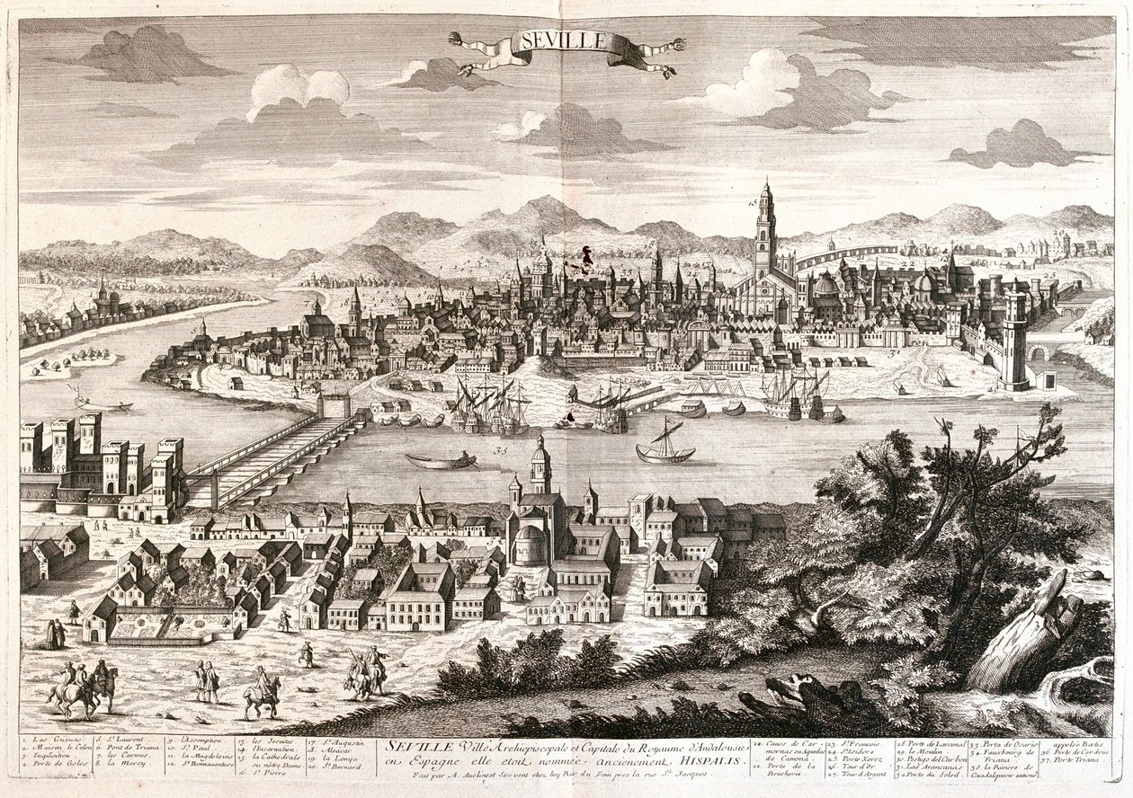 Siviglia, Spanyolország - A alkotó: Alexis Hubert Jaillot