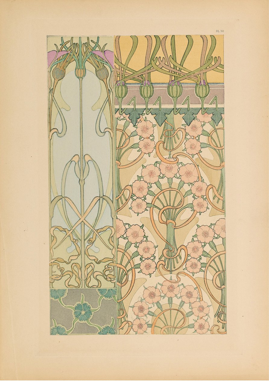 Dísziratok, 1902. alkotó: Alfons Marie Mucha