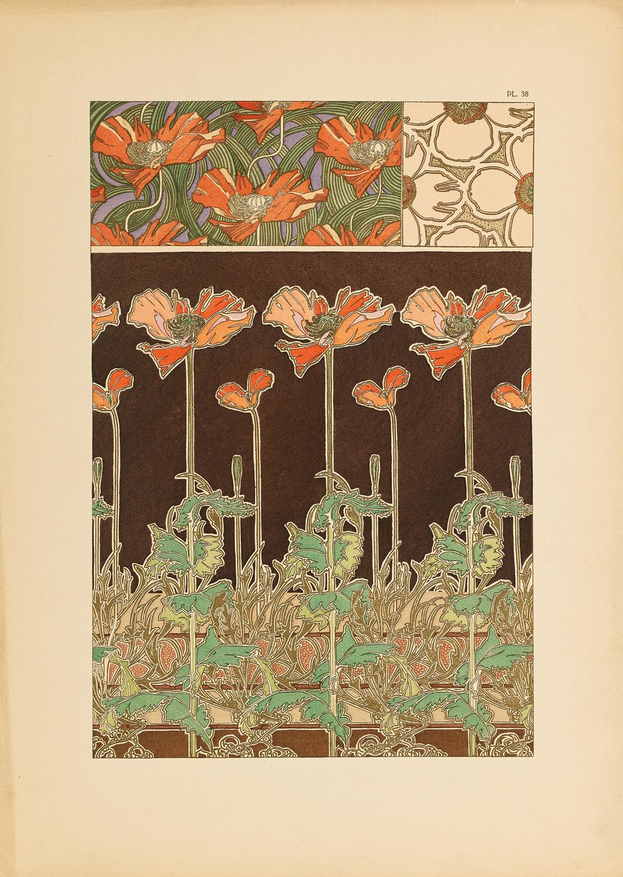 Dísziratok, 1902. alkotó: Alfons Marie Mucha