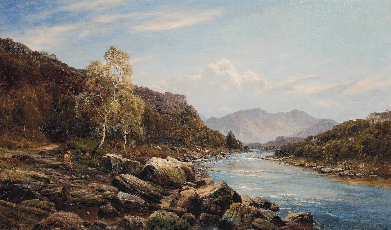 Borrowdale alkotó: Alfred de Breanski