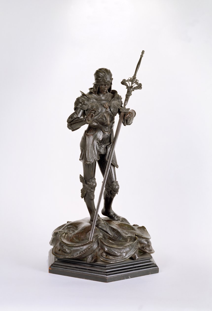 Szent György (bronz) alkotó: Alfred Gilbert