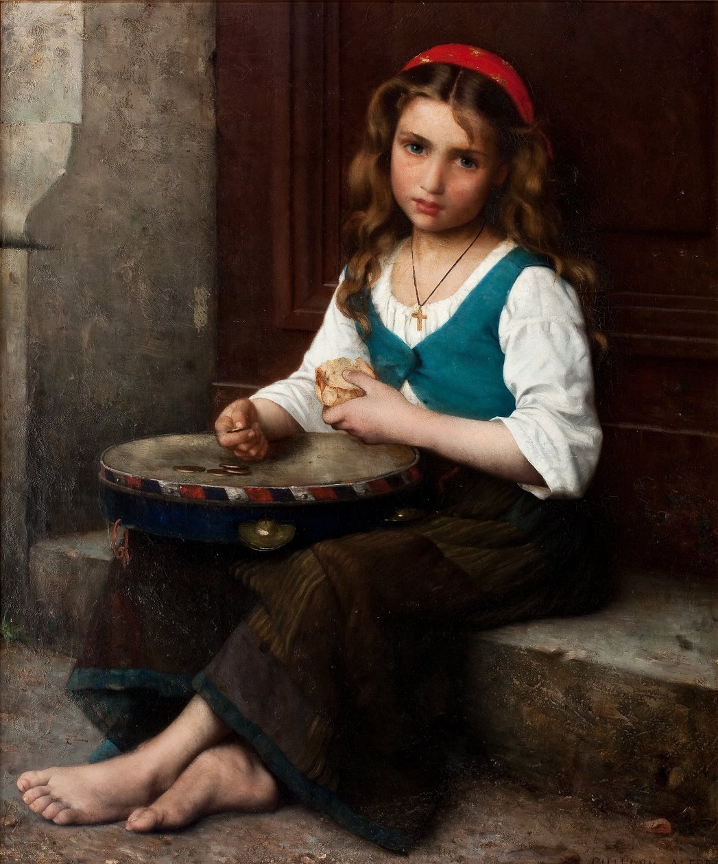 Utcai zenész alkotó: Alfred Guillou